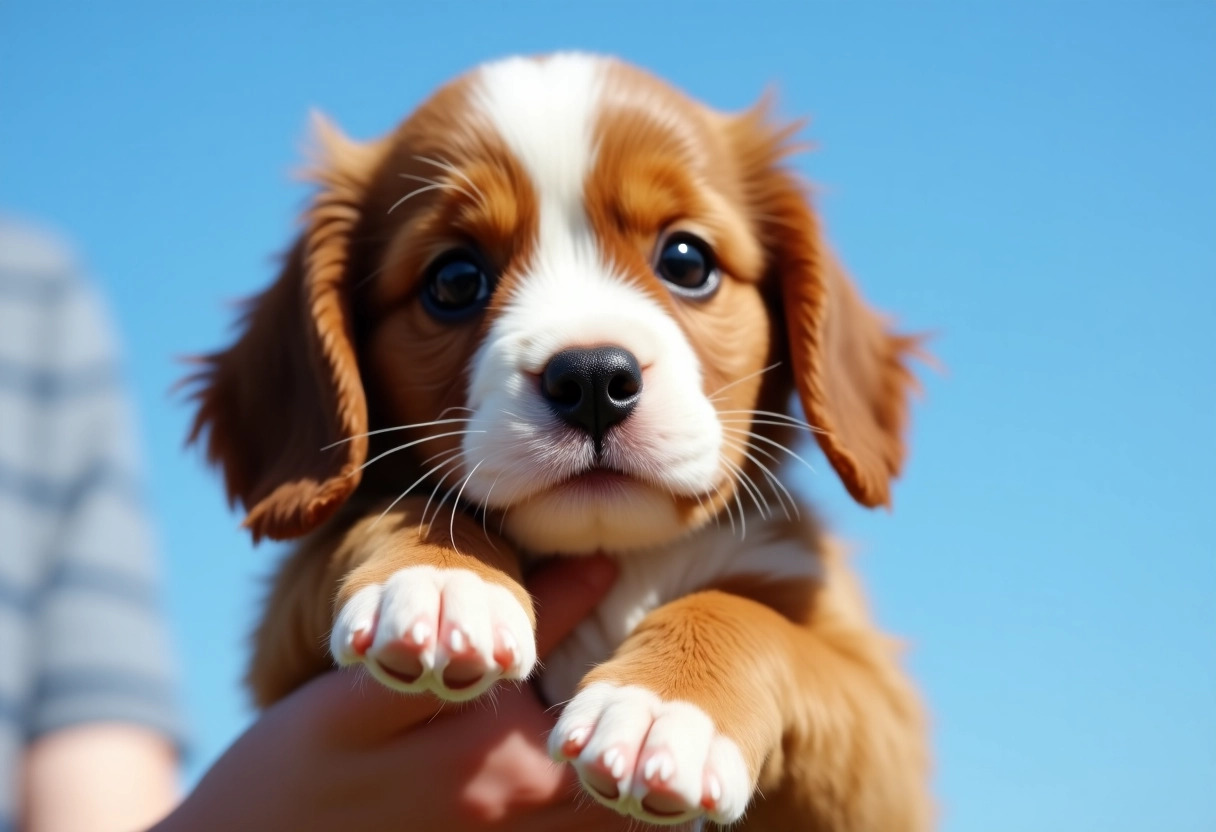 cavalier king charles chiot