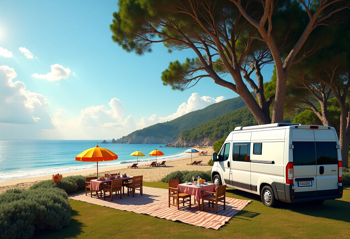 camping vacaf au sud en bord de mer : conseils pour une organisation optimale -  camping  et  plage