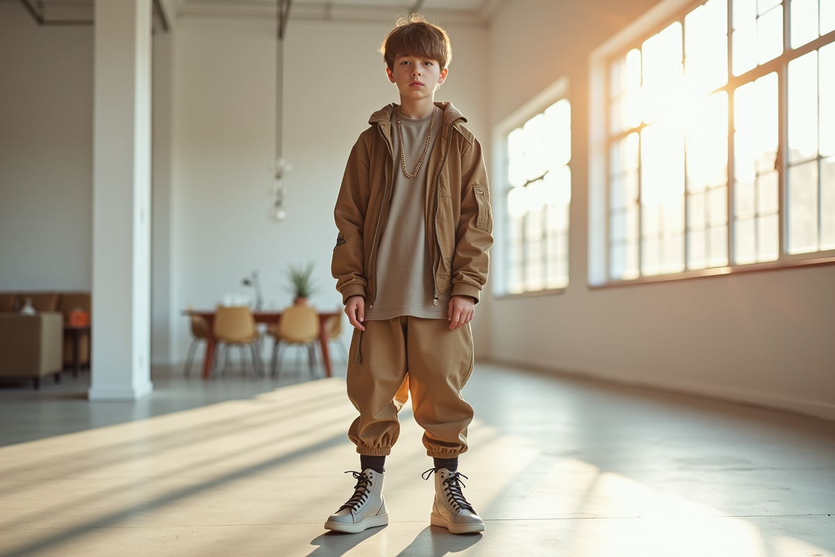 garçon tendance