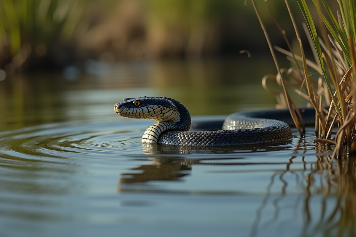 serpent aquatique